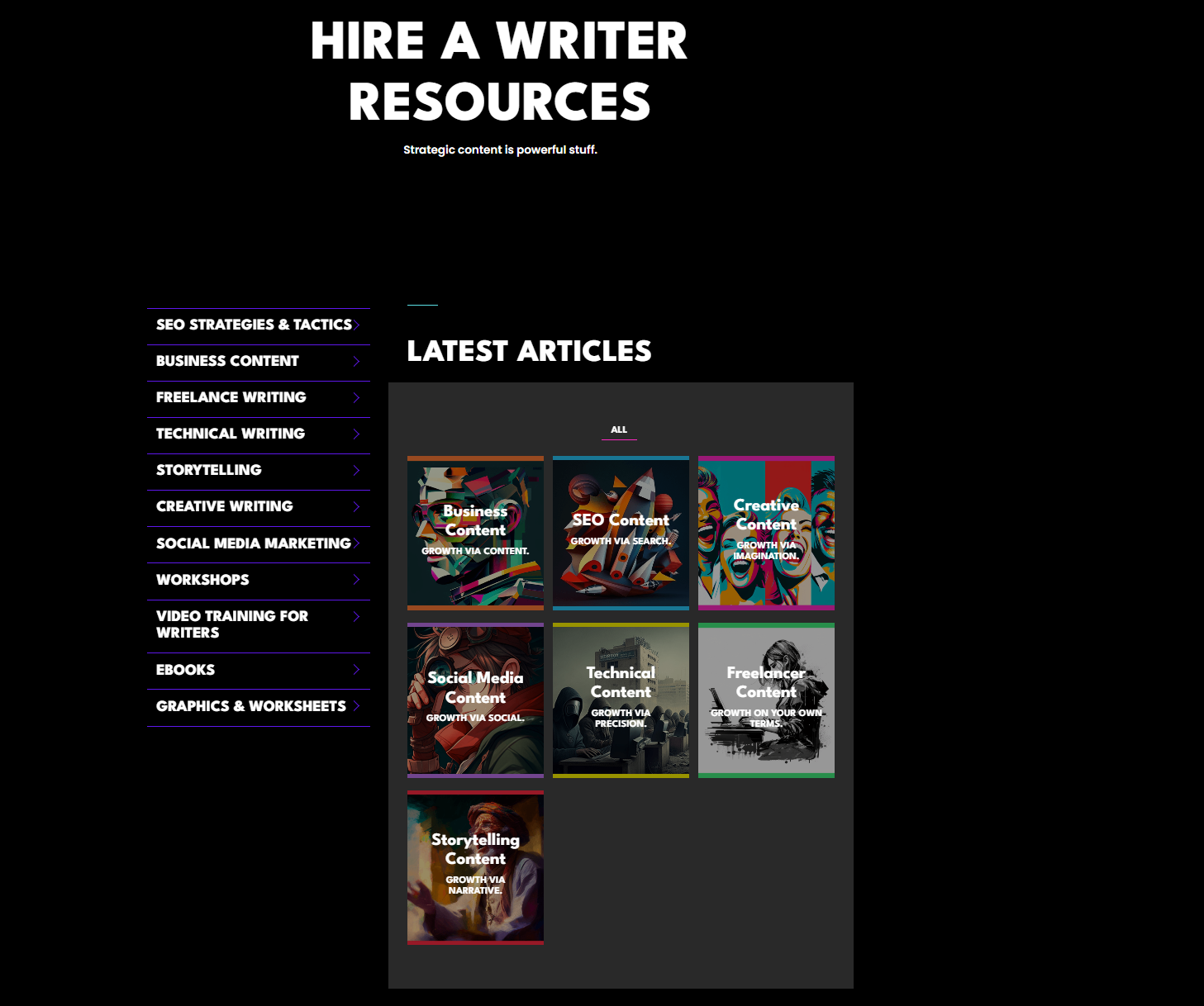 resource page
