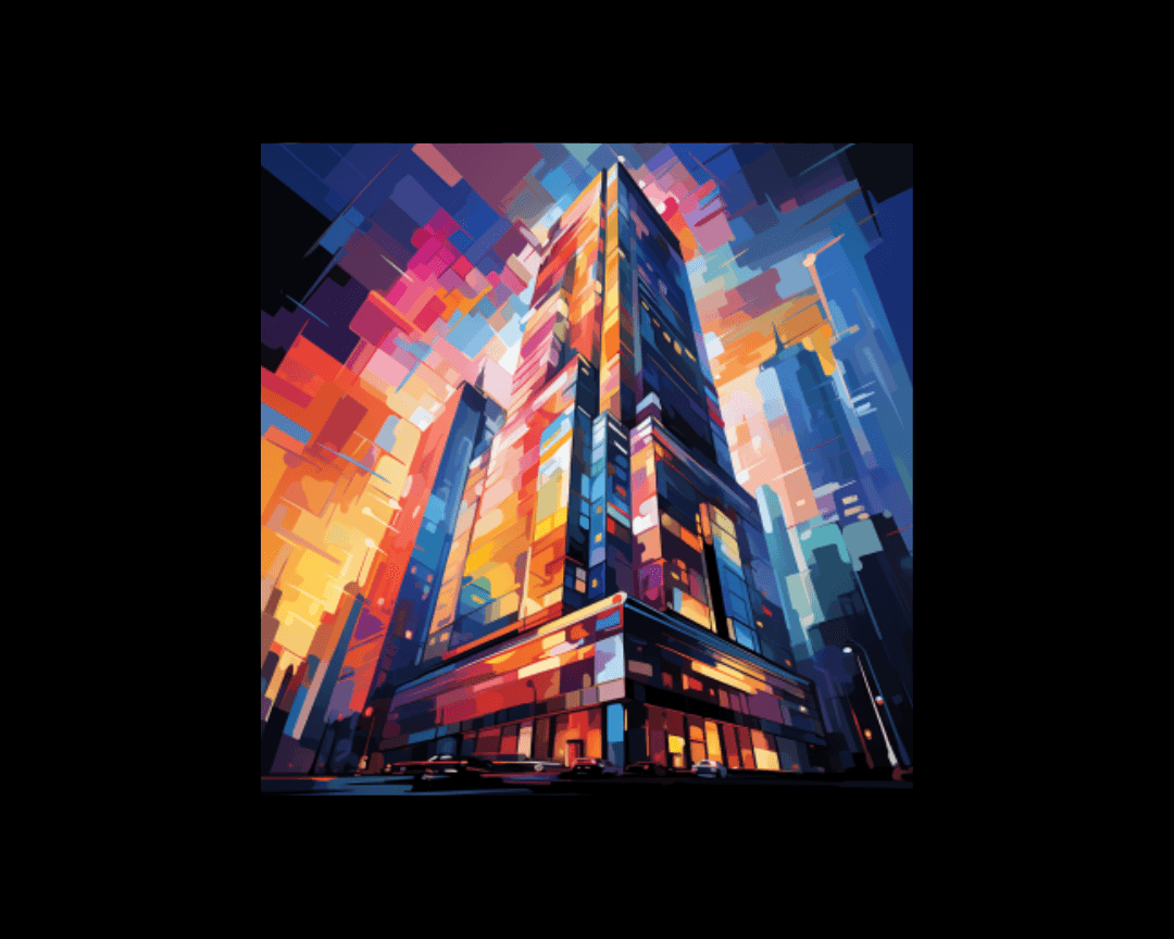 skyscraper wpap style