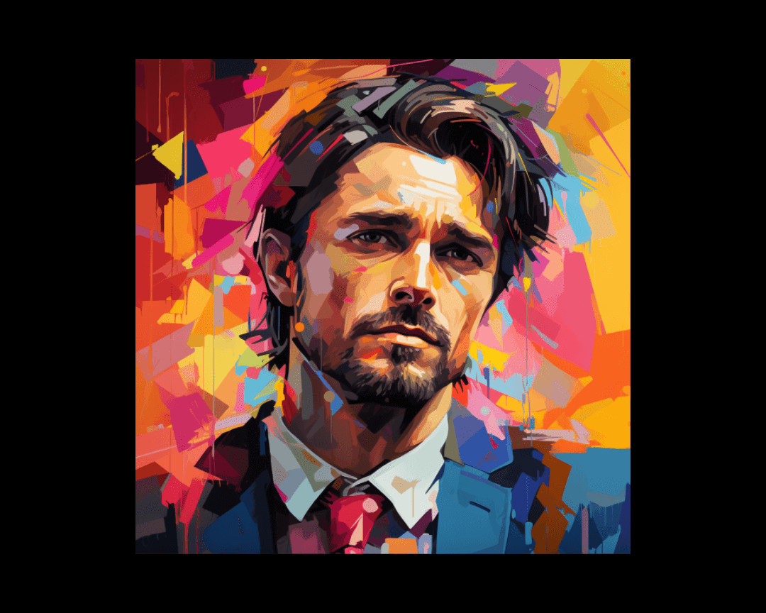 man with a tie wpap style