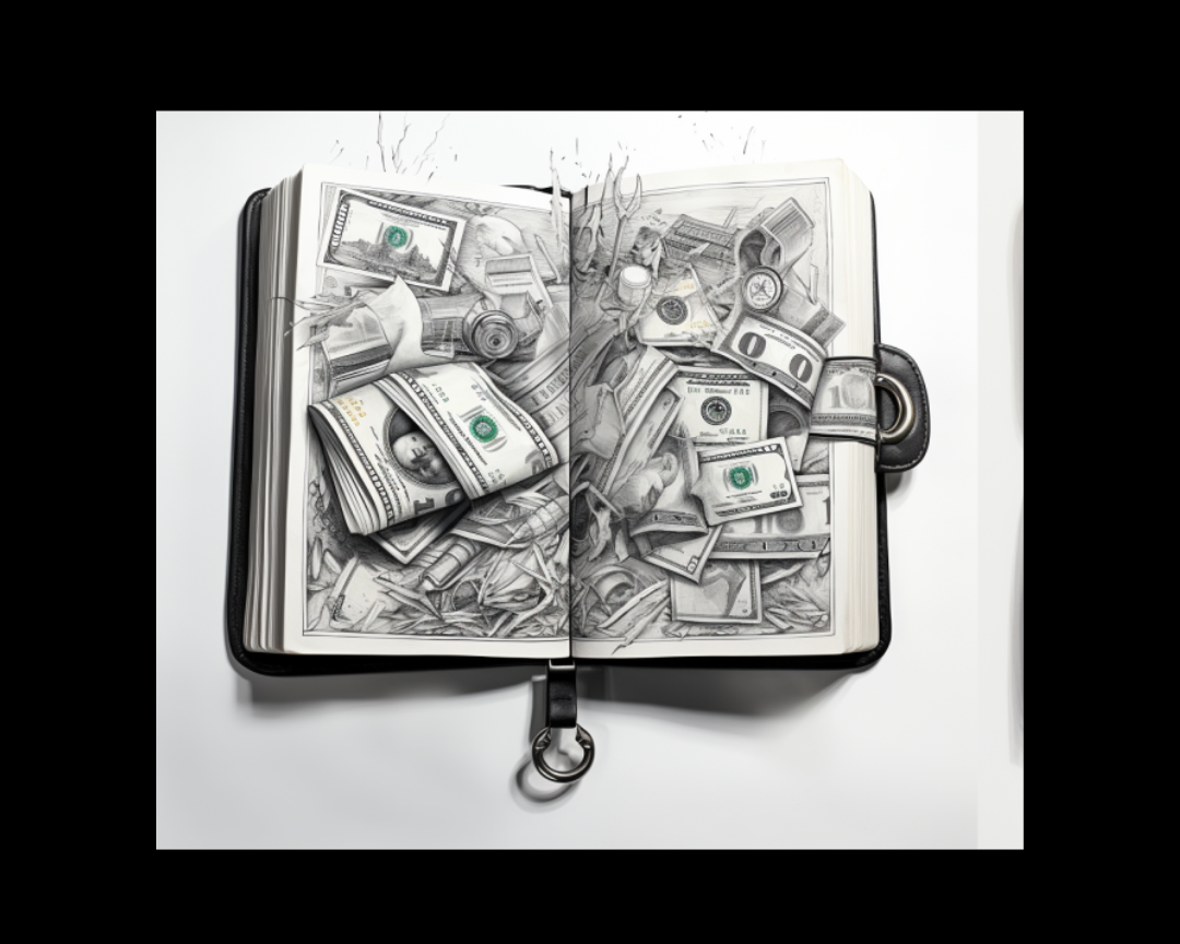 a book of cash