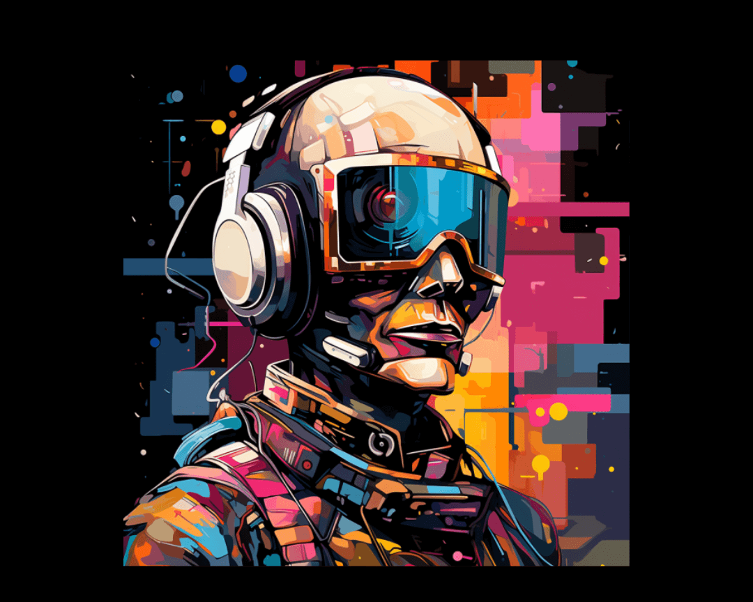 robot wpap style