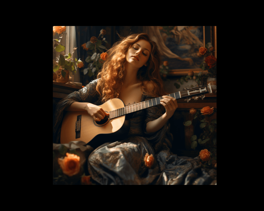 girl on a lute 