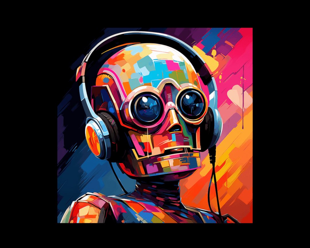 robot wpap style