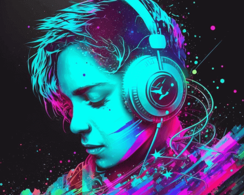 BOY WITH HEADPHONES